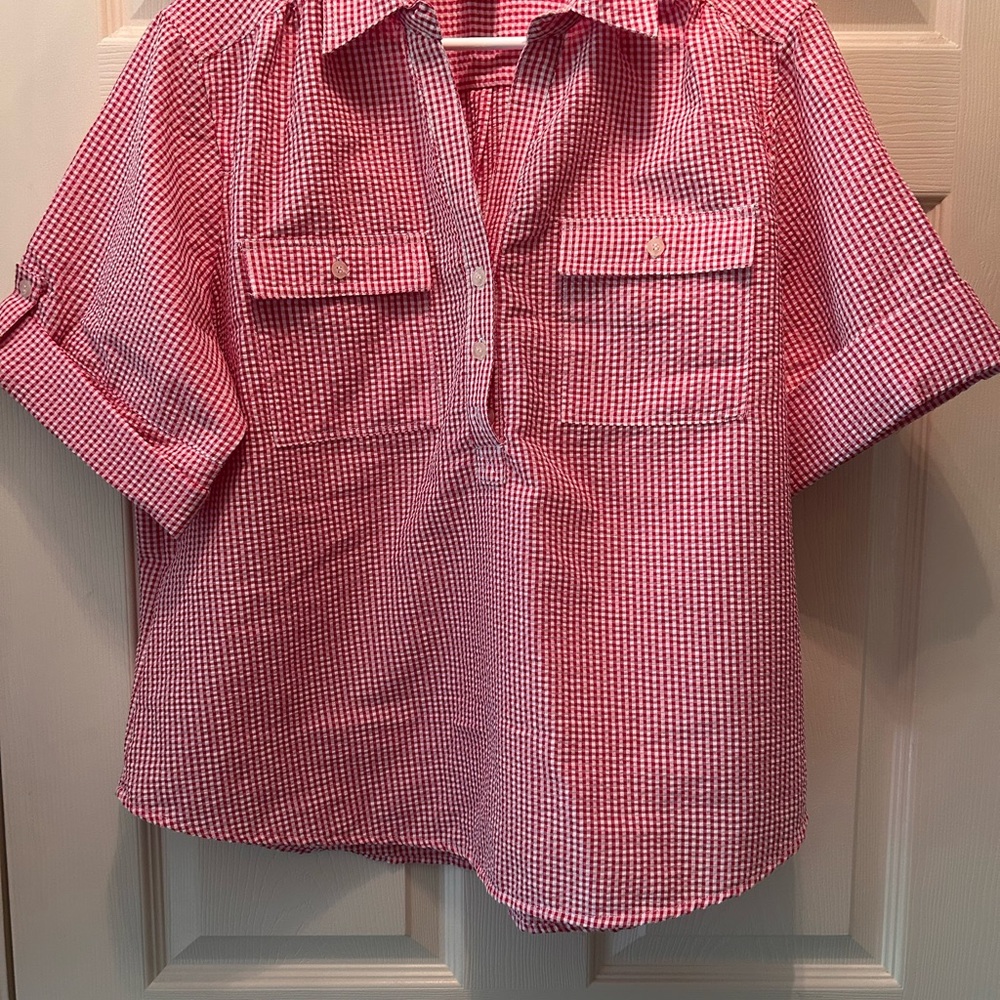 Red Checkered Shirt